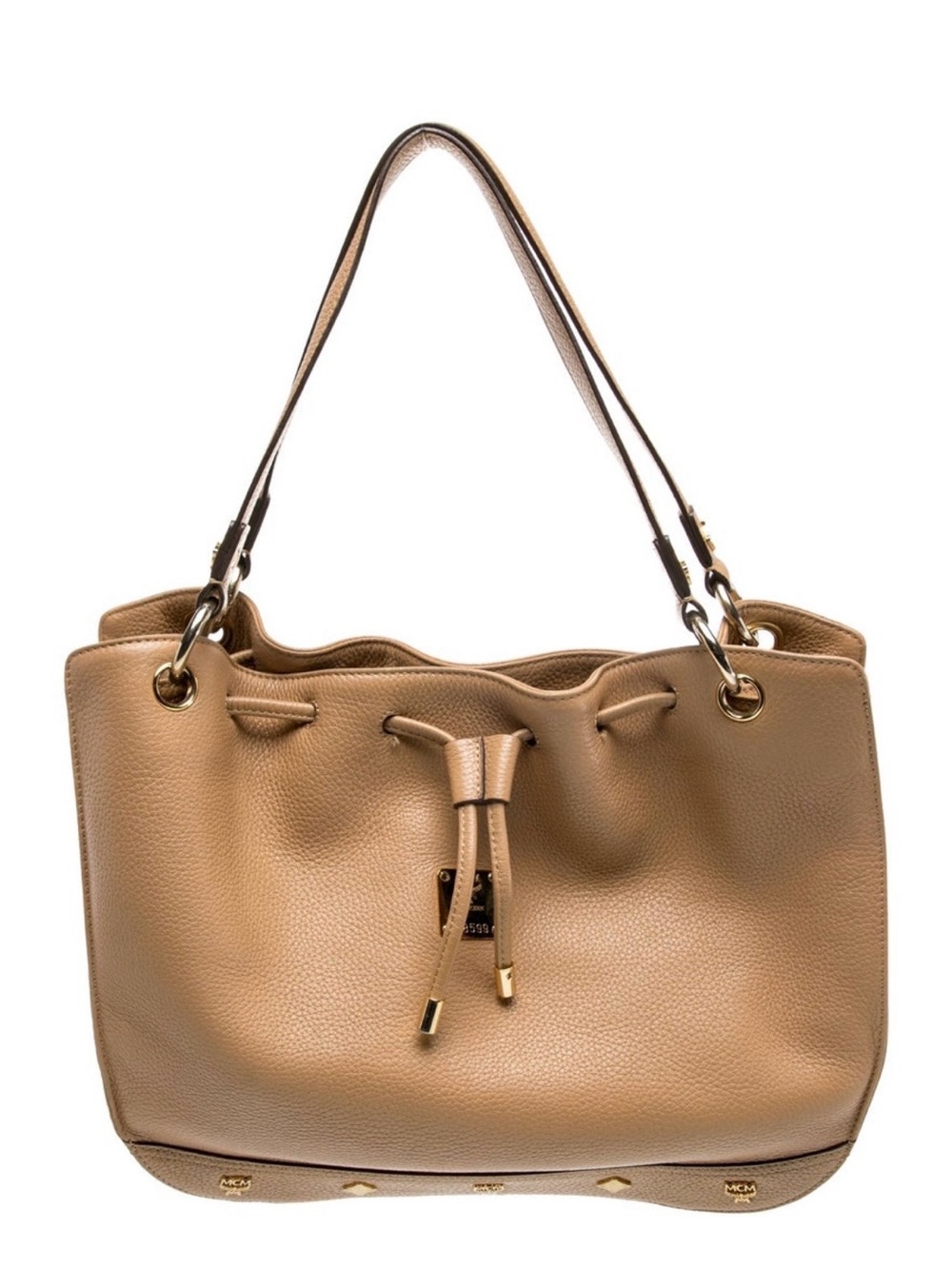 MCM Drawstring Shoulder Bag